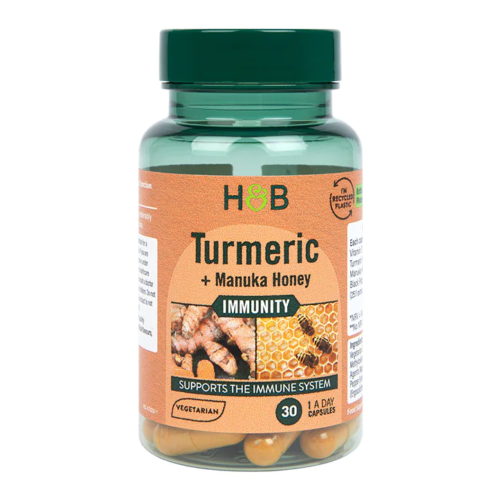 Turmeric + Manuka Honey - 30 Capsules