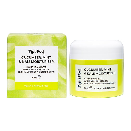 Pip & Pod Cucumber, Mint & Kale Moisturiser 50Ml