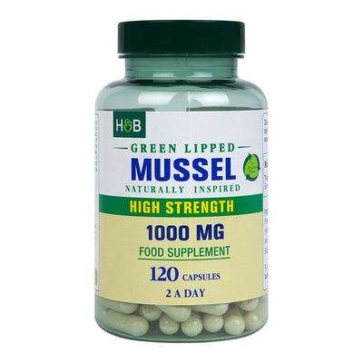 Green Lipped Mussel 1000mg - 120 capsules