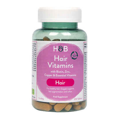 Holland & Barrett Hair Vitamins 120 Tablets
