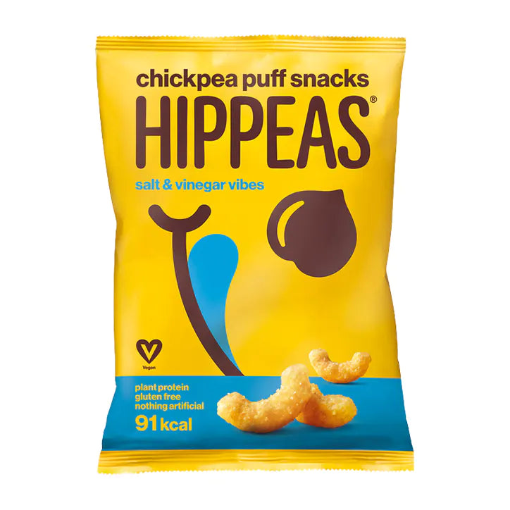 Hippeas Salt & Vinegar Vibes Chickpea Puff Snacks 22G
