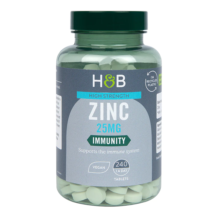 Zinc 25mg - Tabletas
