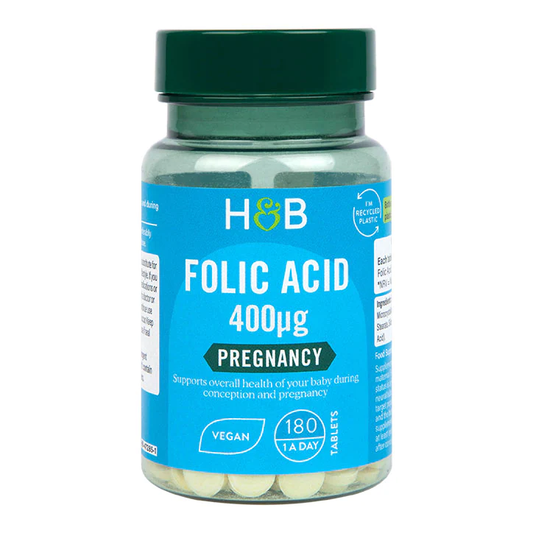 Ácido Fólico 400ug - 180 Comprimidos