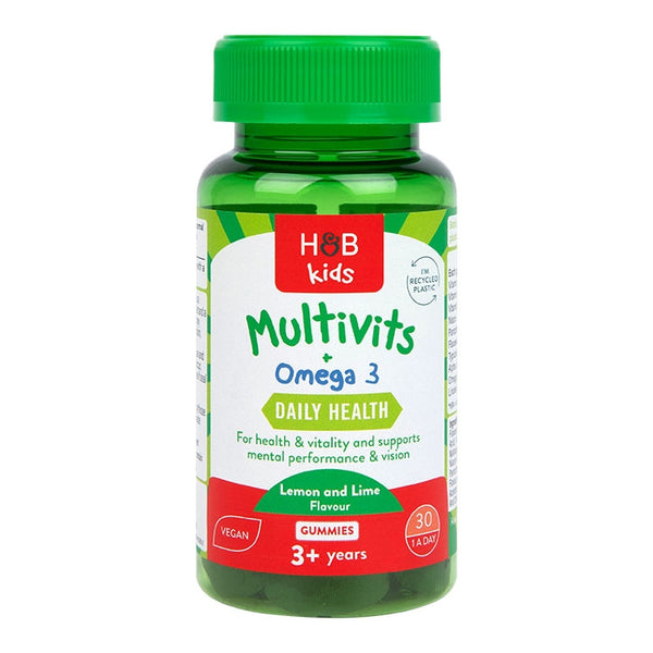 Multivitamins and Omega 3 for Children - 30 Gummies