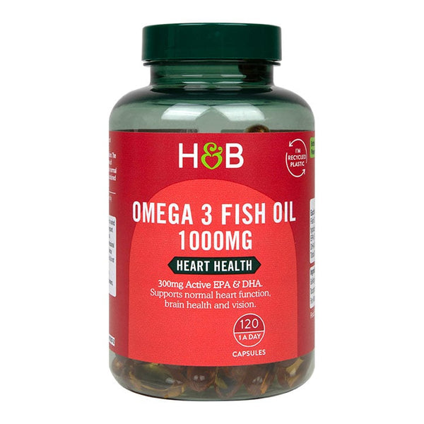 Omega 3 Fish Oil 1000mg - 120 Capsules