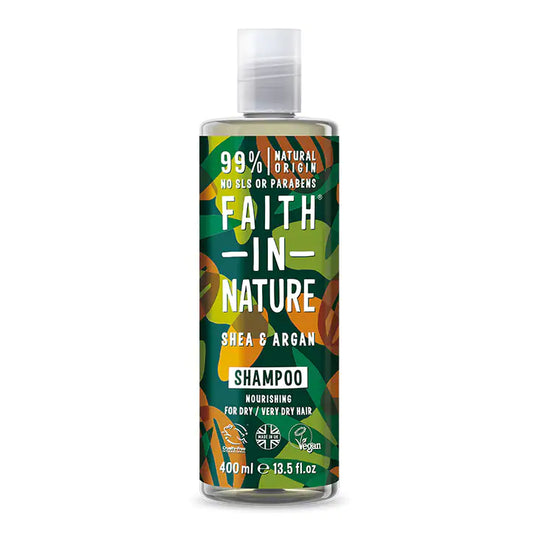 Faith In Nature Shea & Argan Shampoo 400Ml