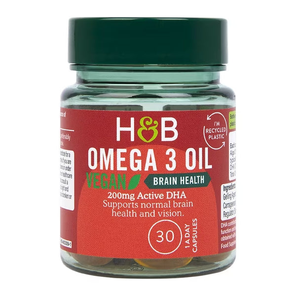 Vegan Omega 3 Oil 500mg - 30 Capsules