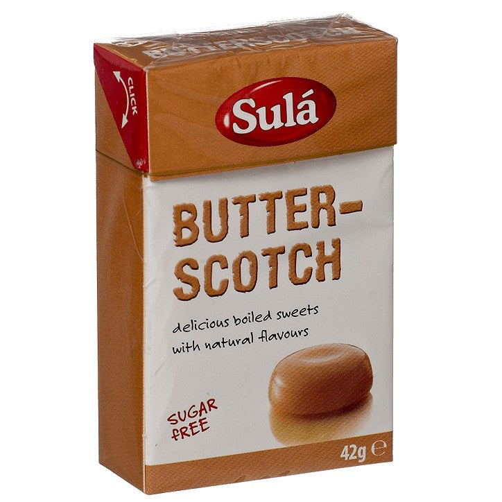 Sula Butterscotch Sugar Free Sweets 42G