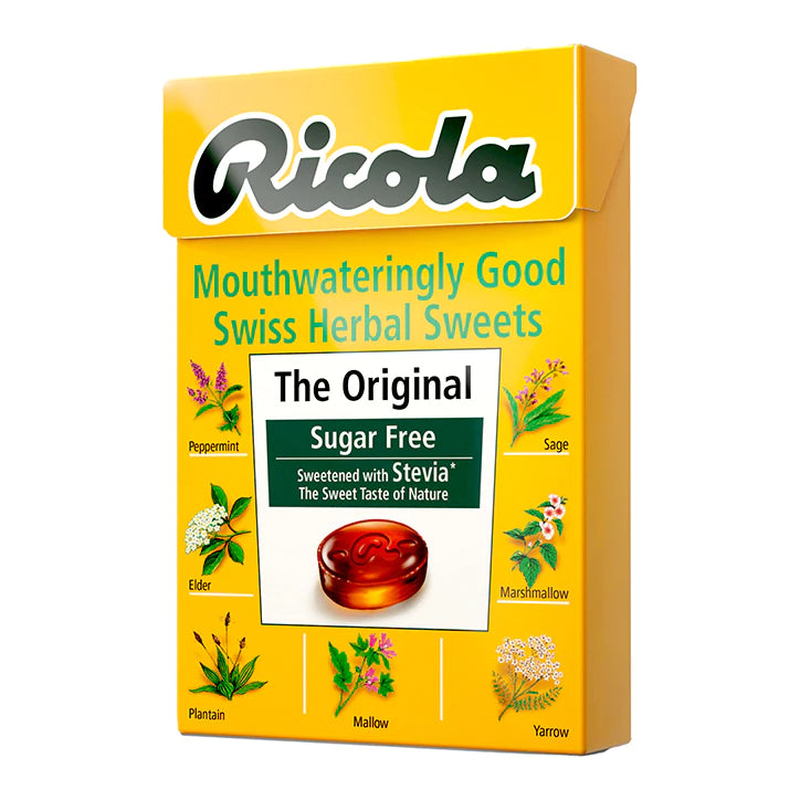 Ricola Original Swiss Herbal Sugar Free Sweets 45G