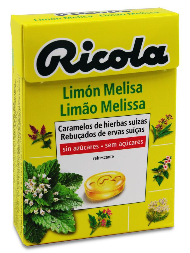 RICOLA CARAMELOS LIMÓN MELISA 50G