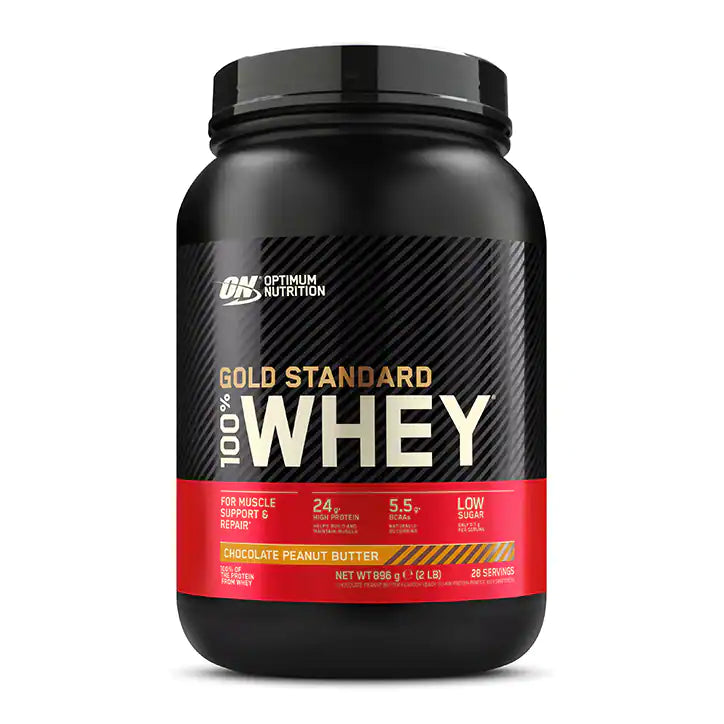 100% WHEY GOLD STD - 2 LB  CHO PEAN BUT