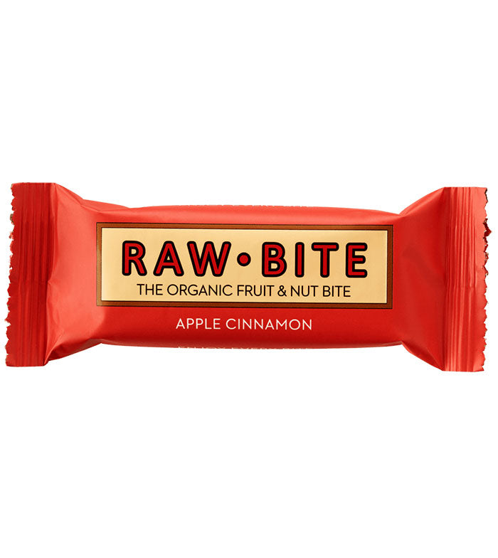 Raw Bite Barrita Energética De Manzana y Canela Bio - 50g