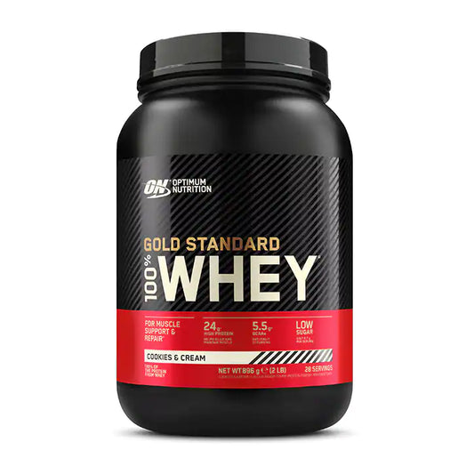 100% WHEY GOLD STD - 2 LB COOKIES CREAM