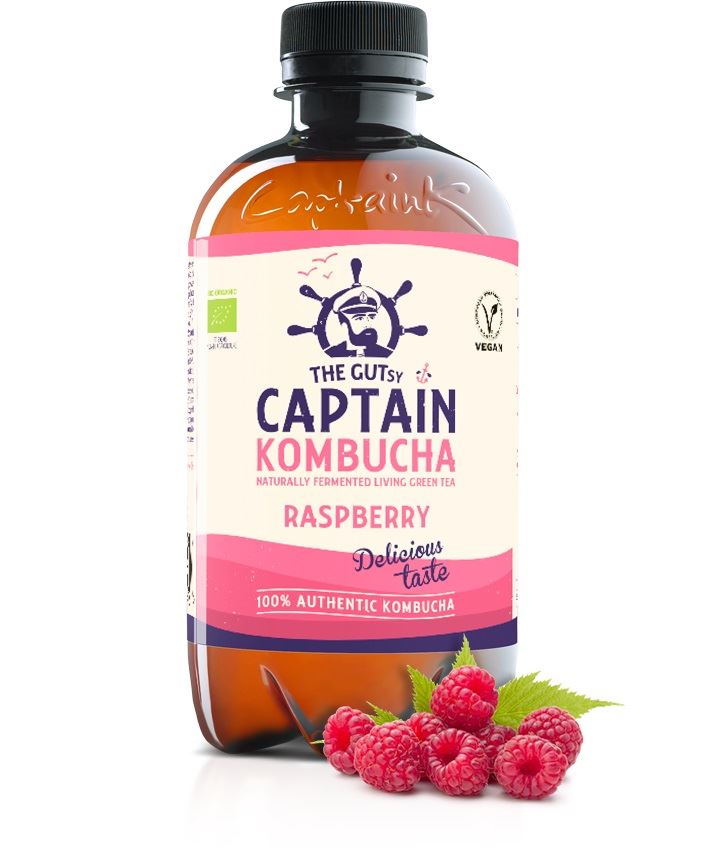 CAPTAIN KOMBUCHA CALIFORNIA RASPBERRY